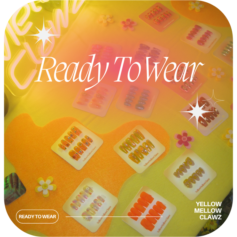 Ready to wear press on nails