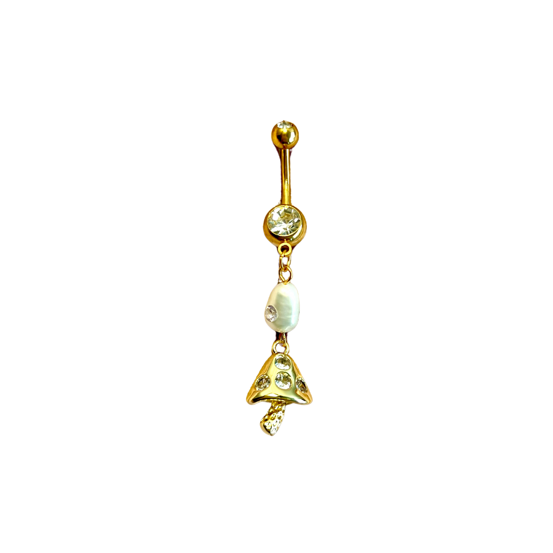 Oceanna Freshwater Pearl Belly Ring