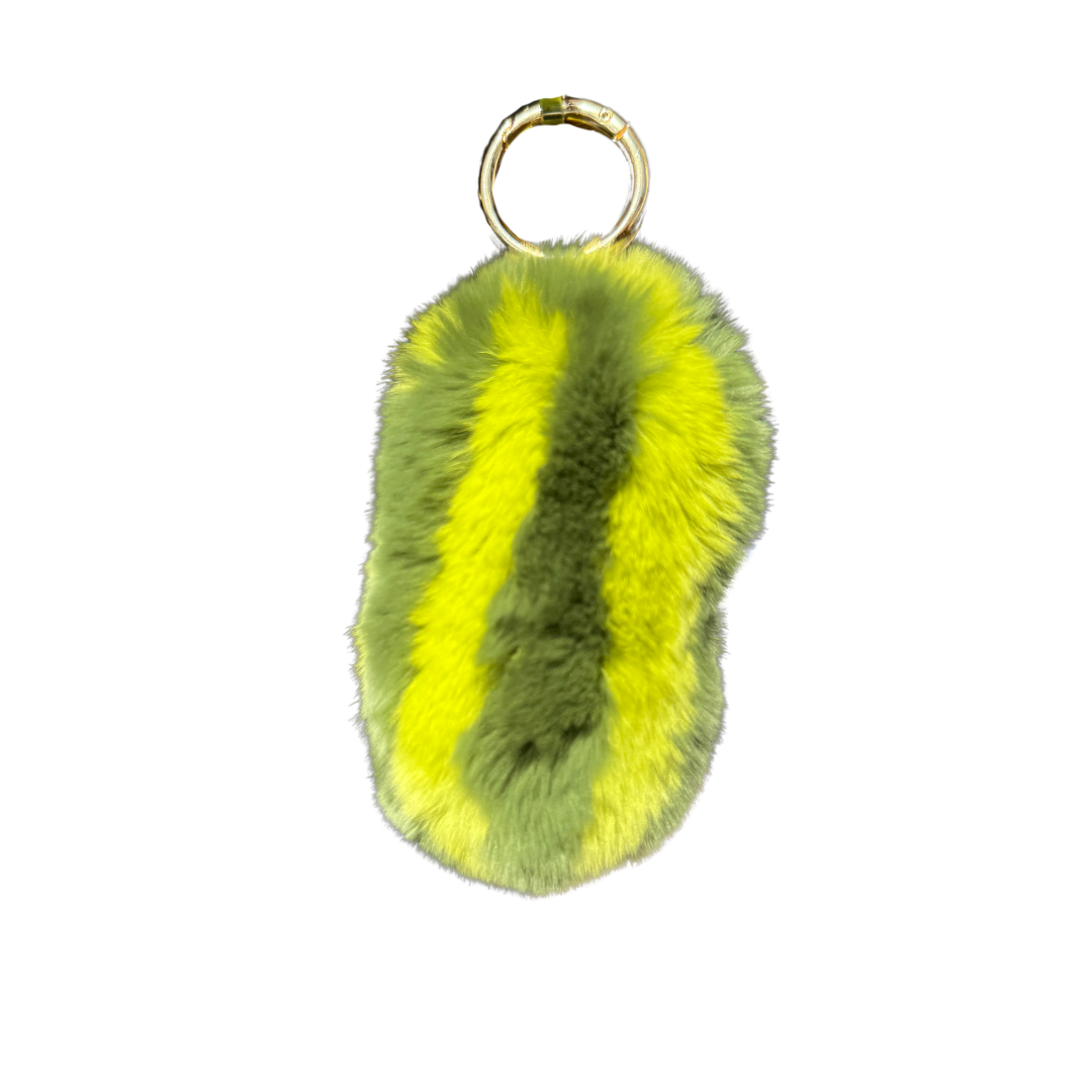 Fluffy Fruit Bag Charm