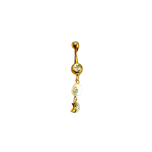 Oceanna Freshwater Pearl Belly Ring