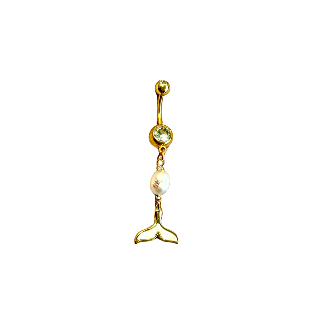 Oceanna Freshwater Pearl Belly Ring