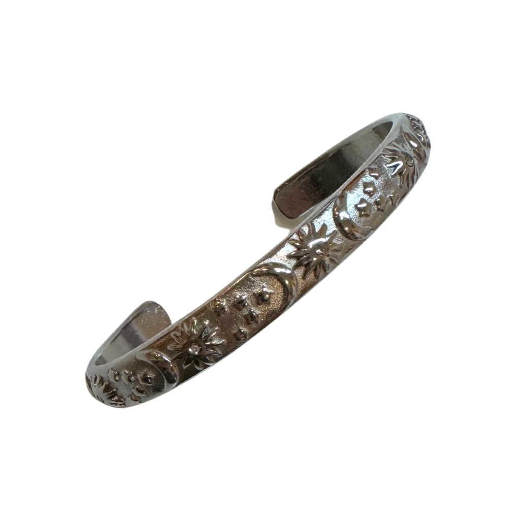 Celestial Thin Stainless Steel Bangle
