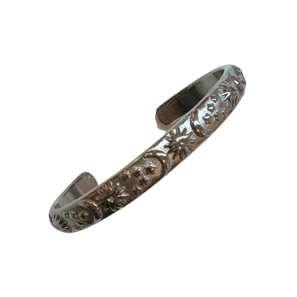 Celestial Thin Stainless Steel Bangle