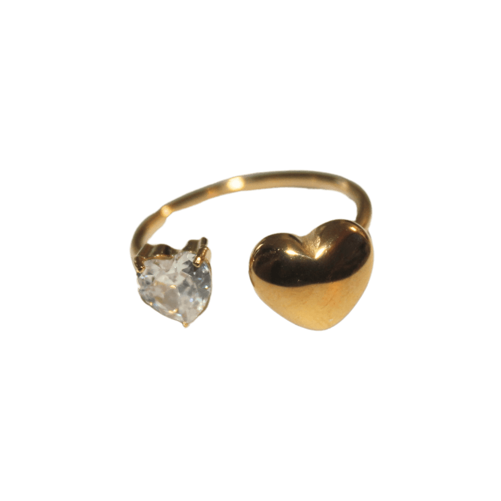Heart Open End Ring