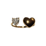 Load image into Gallery viewer, Heart Open End Ring
