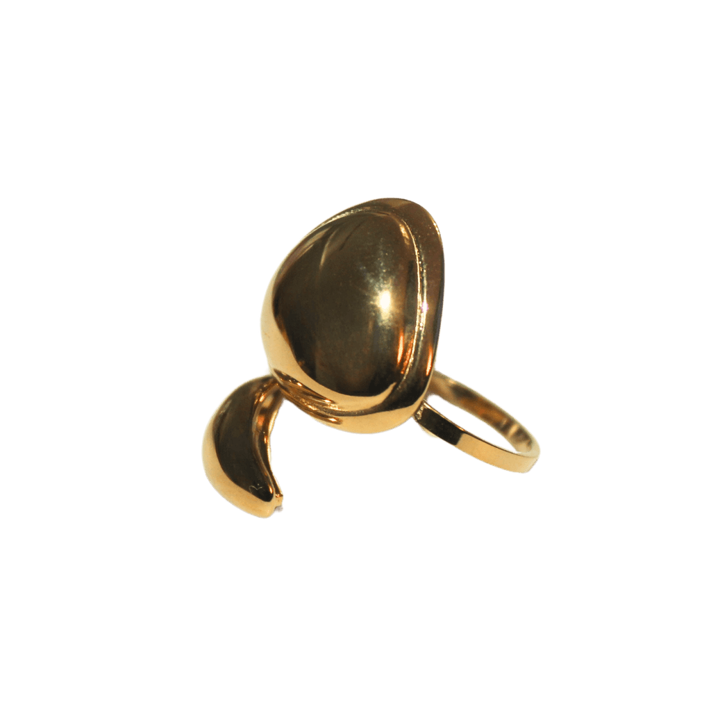 Chunky Teardrop Statement Ring