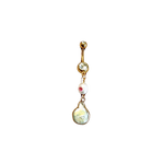 Load image into Gallery viewer, Oceanna Freshwater Pearl Belly Ring
