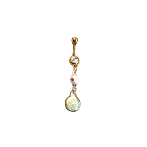 Oceanna Freshwater Pearl Belly Ring