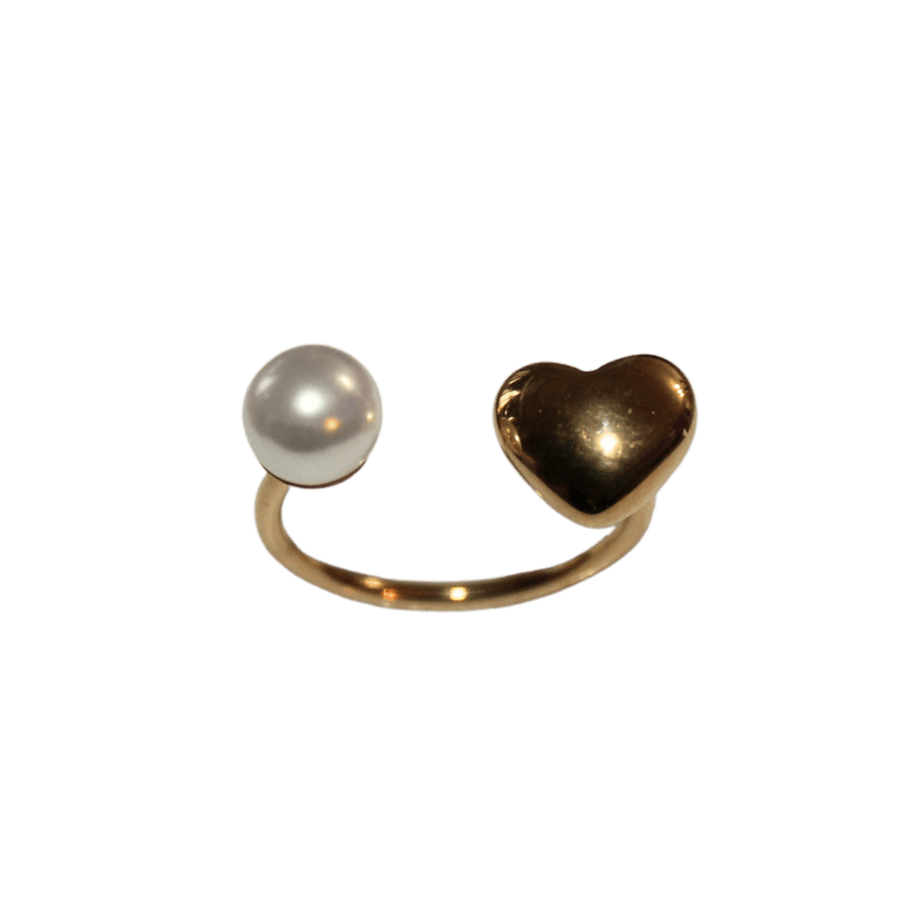 Heart Open End Ring