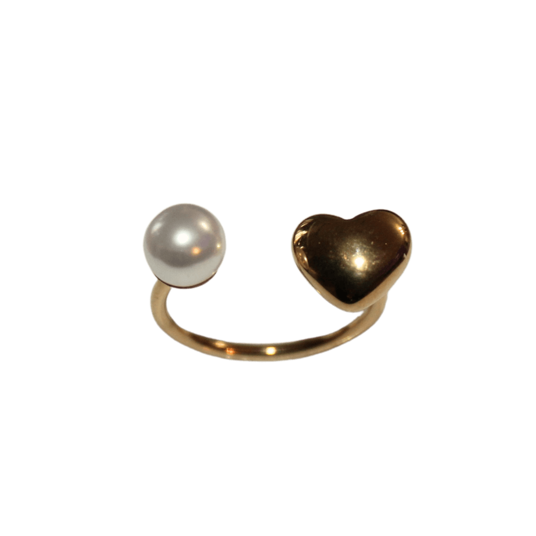 Heart Open End Ring