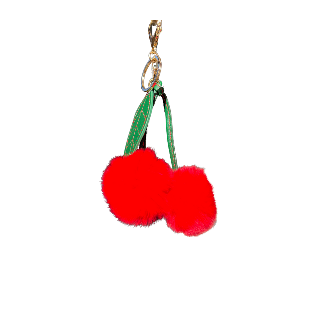 Fluffy Fruit Bag Charm