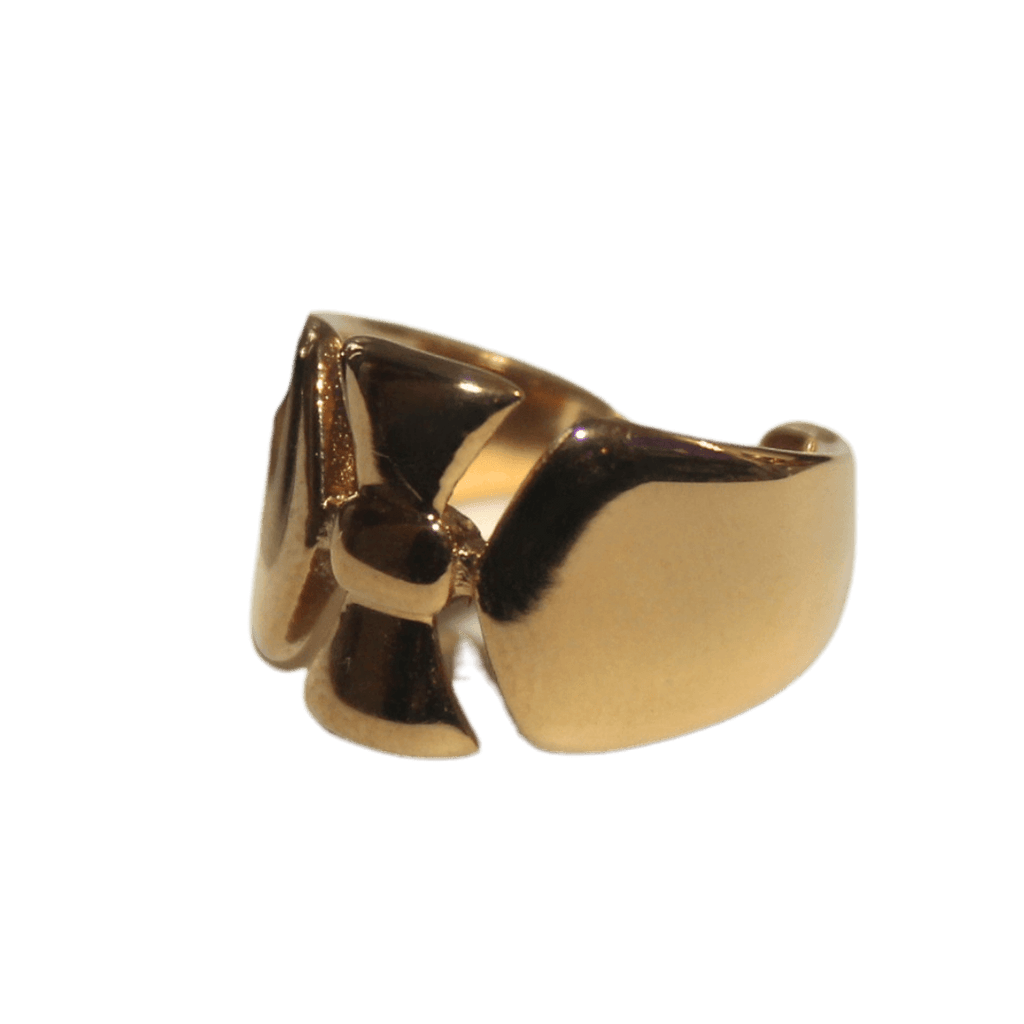 Cross Knuckle Stacking Ring