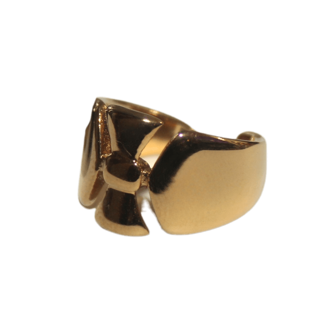 Cross Knuckle Stacking Ring