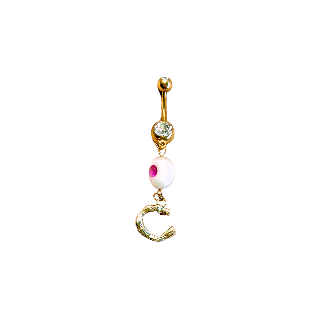 Oceanna Freshwater Pearl Belly Ring