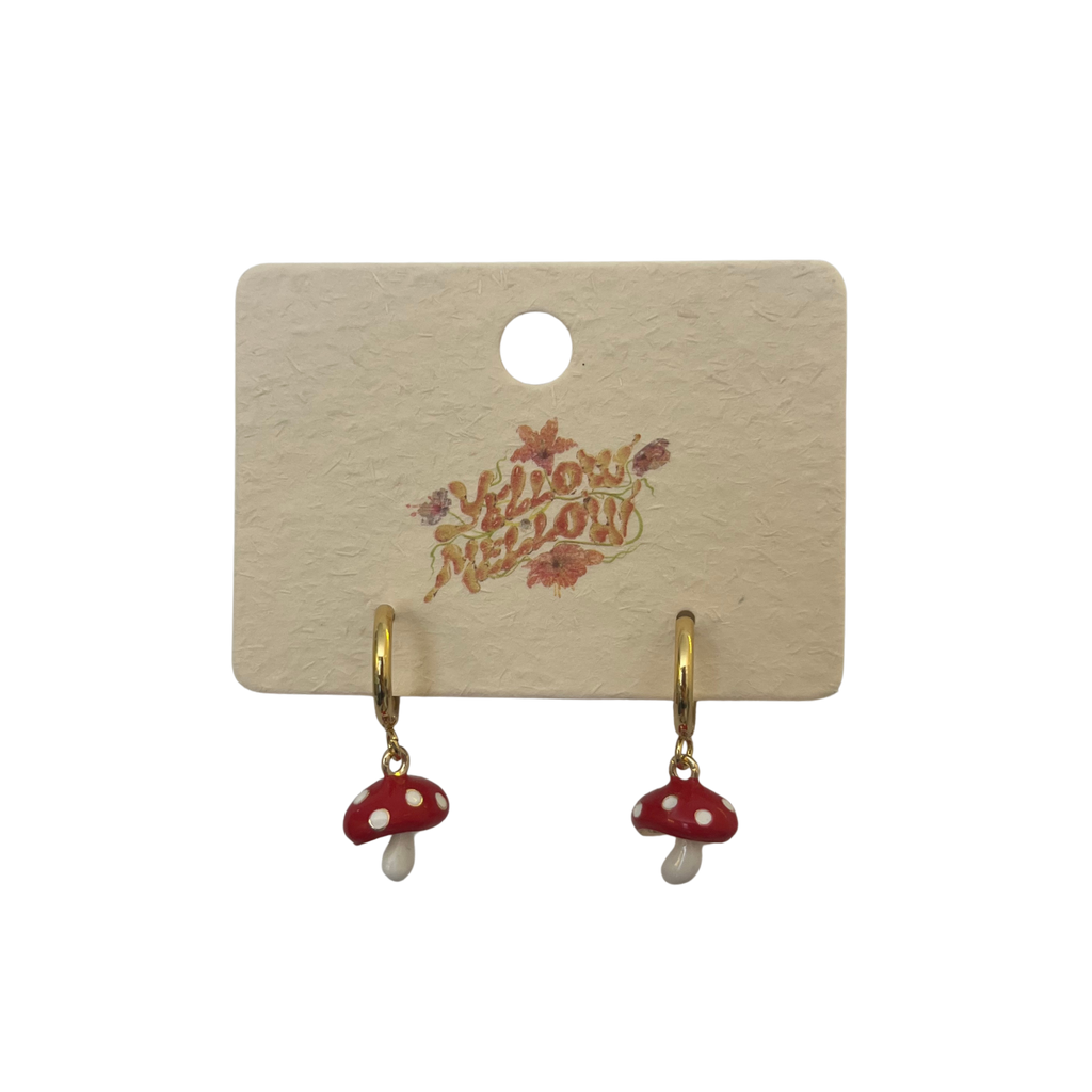 Mushroom Earrings