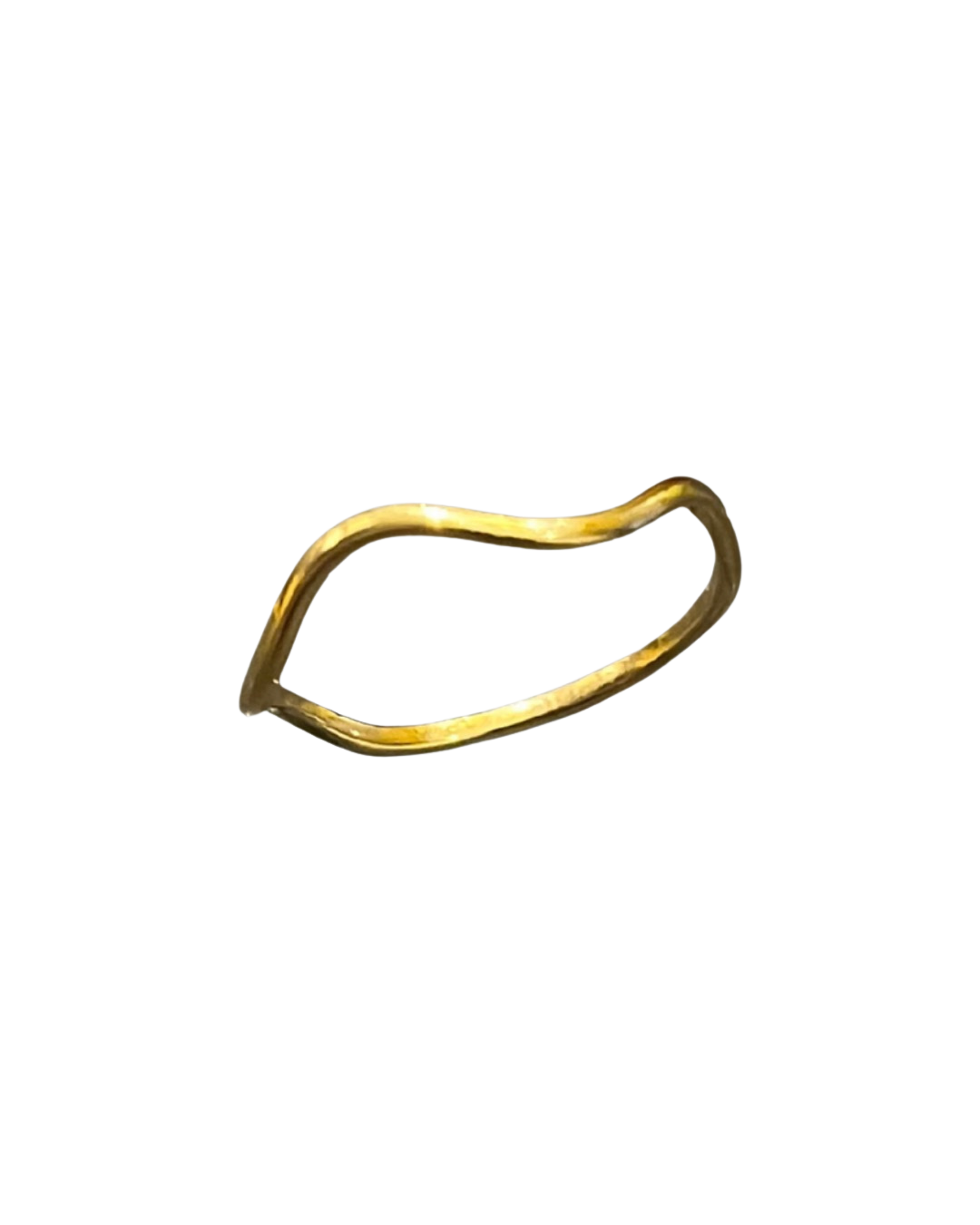 Thin Wavy Minimalist Ring
