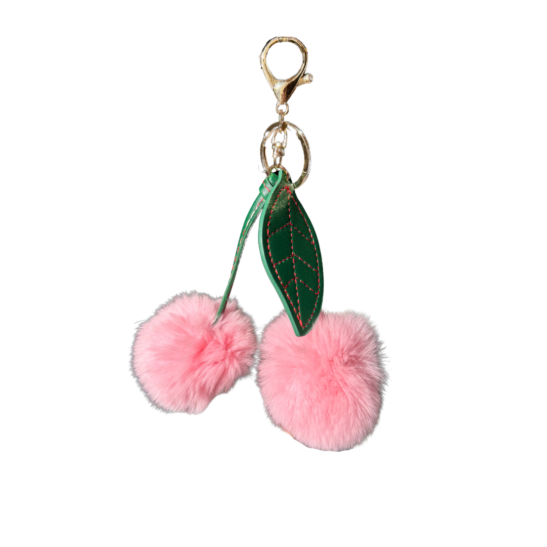Fluffy Fruit Bag Charm