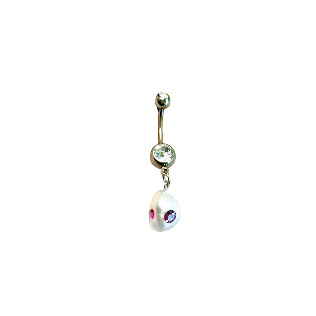 Oceanna Freshwater Pearl Belly Ring