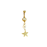 Load image into Gallery viewer, Oceanna Freshwater Pearl Belly Ring
