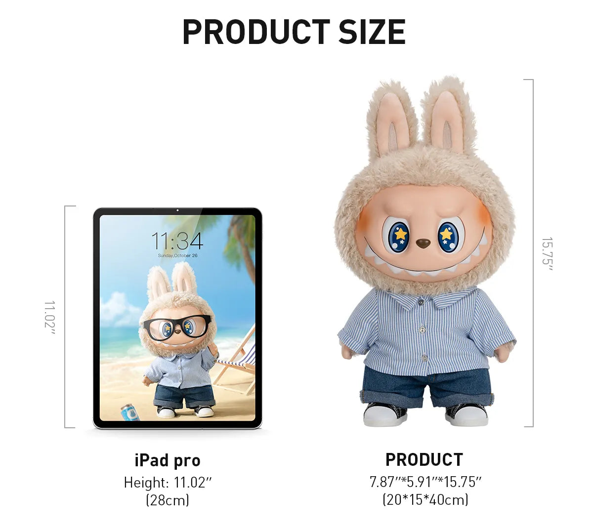 Labubu - Flip With Me (Large Doll)