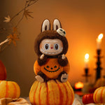 Load image into Gallery viewer, Labubu - Happy Halloween Party - Sitting Pumpkin
