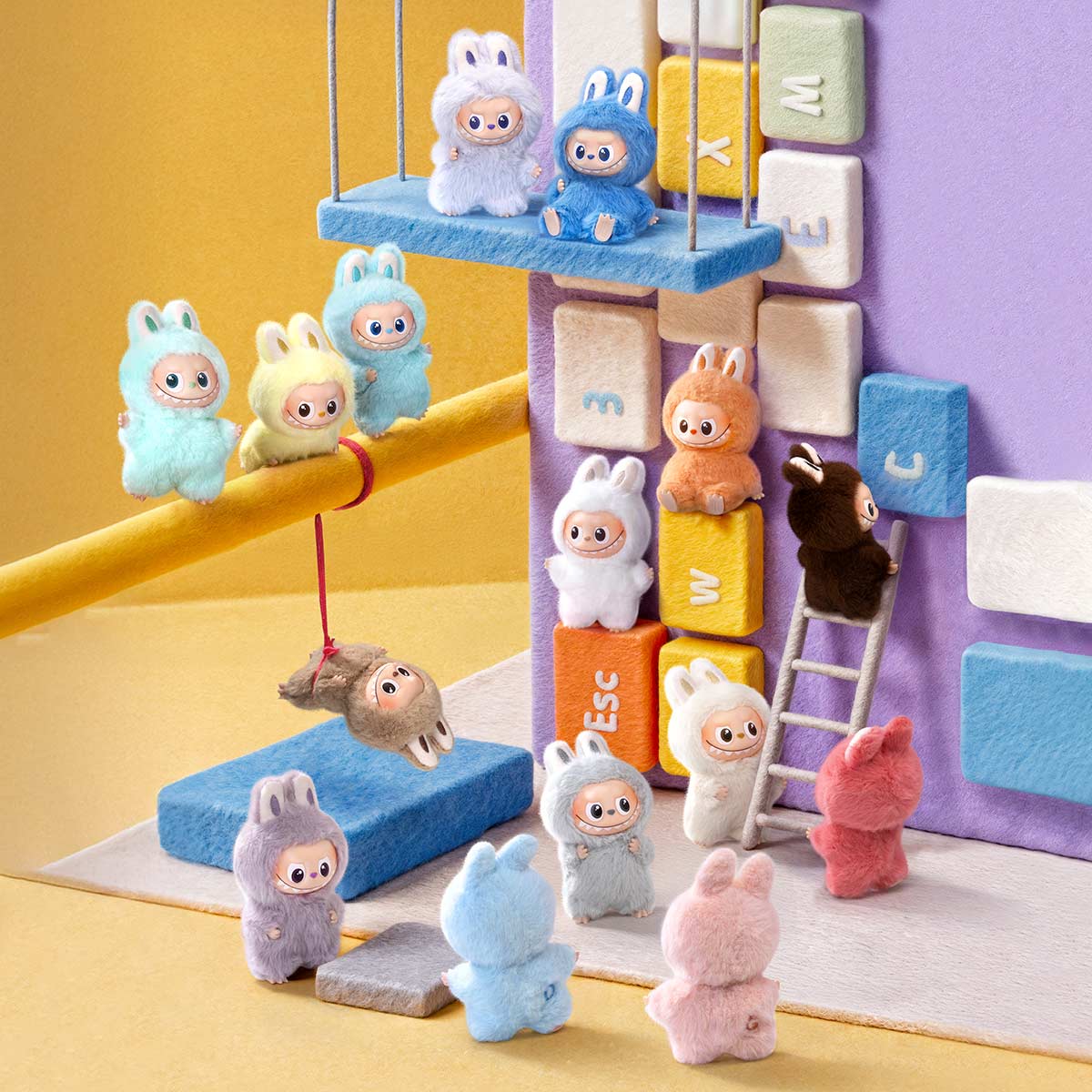 Labubu - Gen 4 Pin For Love (Letters)