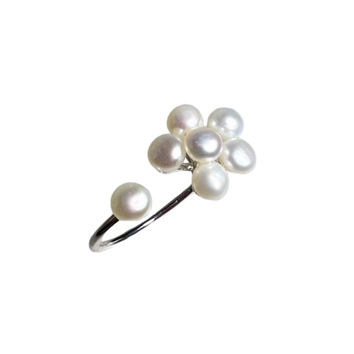 Pearl Flower Ring