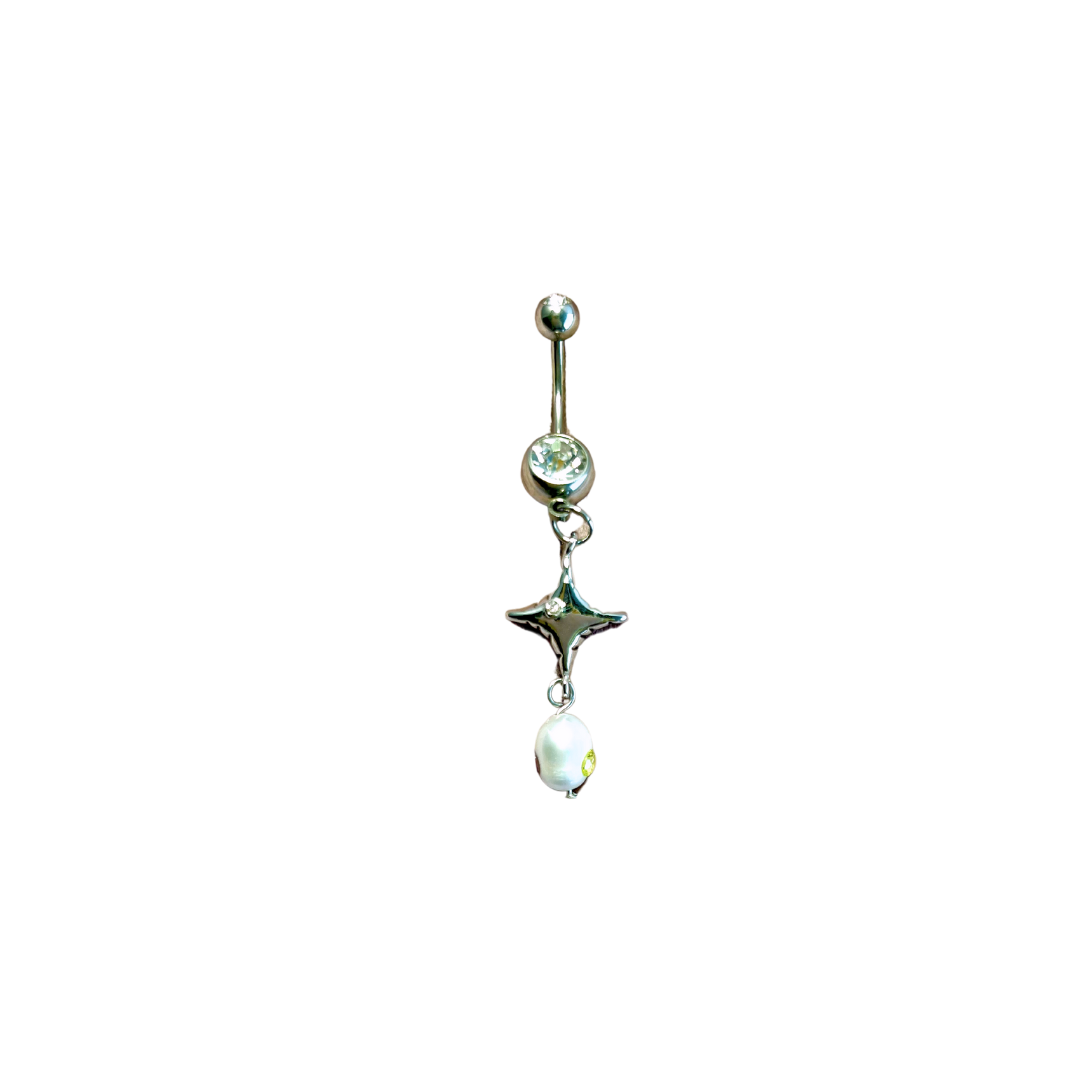 Oceanna Freshwater Pearl Belly Ring