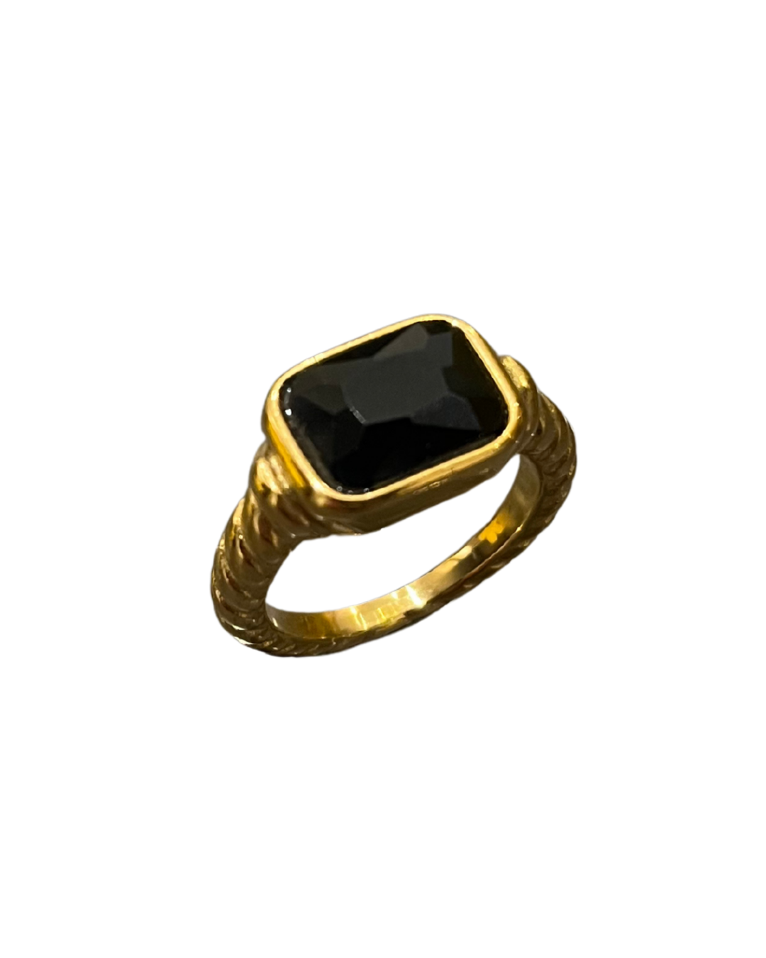 Bezel Set Gem Ring