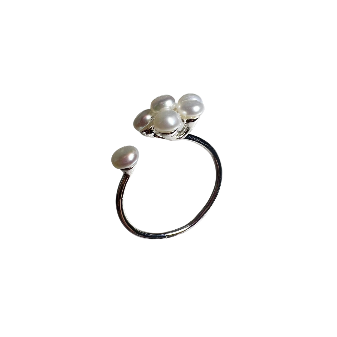 Pearl Flower Ring