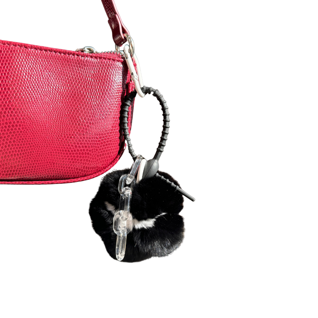 Fluffy Fruit Bag Charm