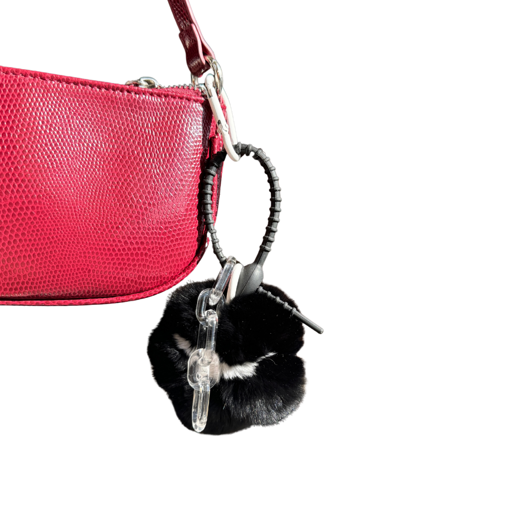 Fluffy Fruit Bag Charm