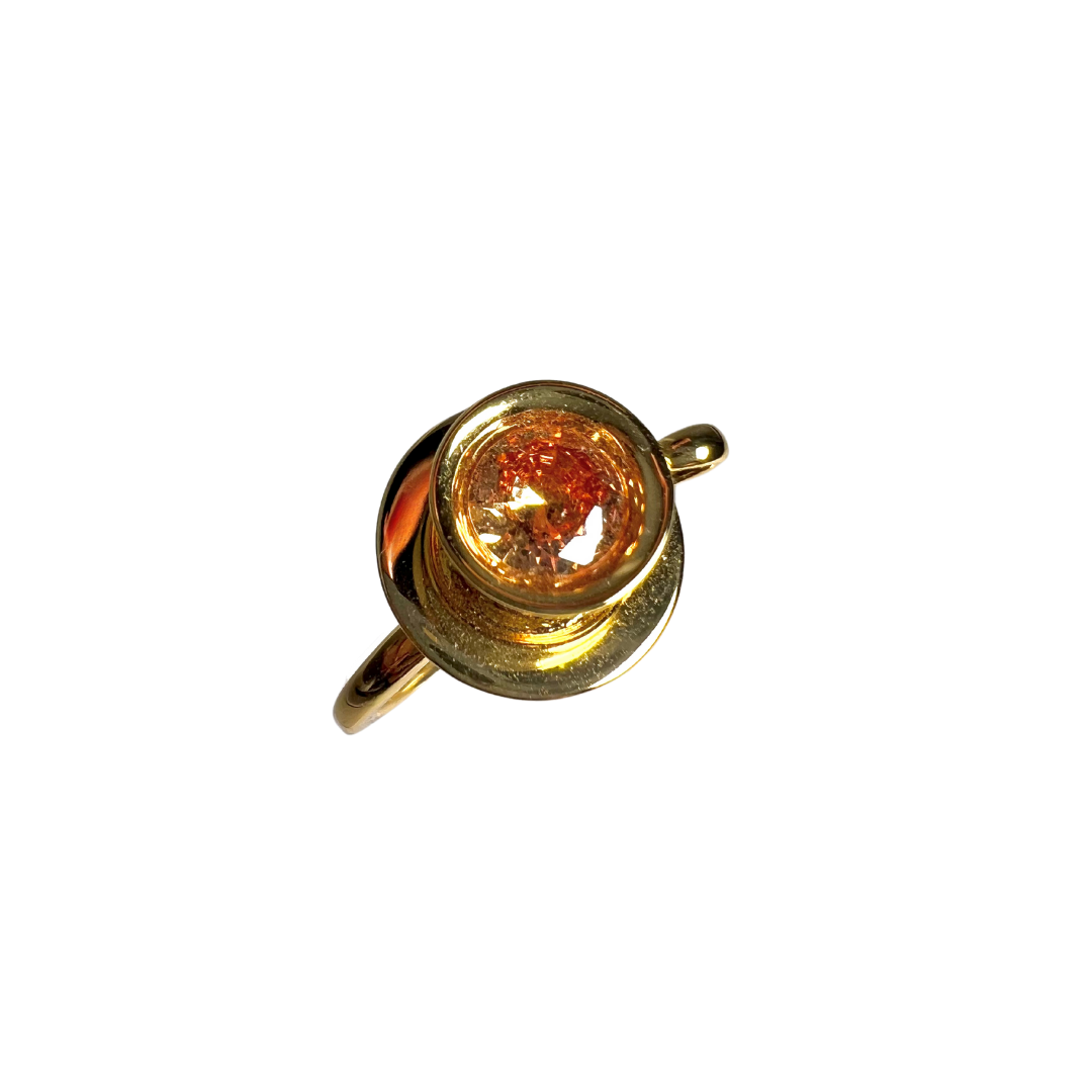 Teacup Gold Ring