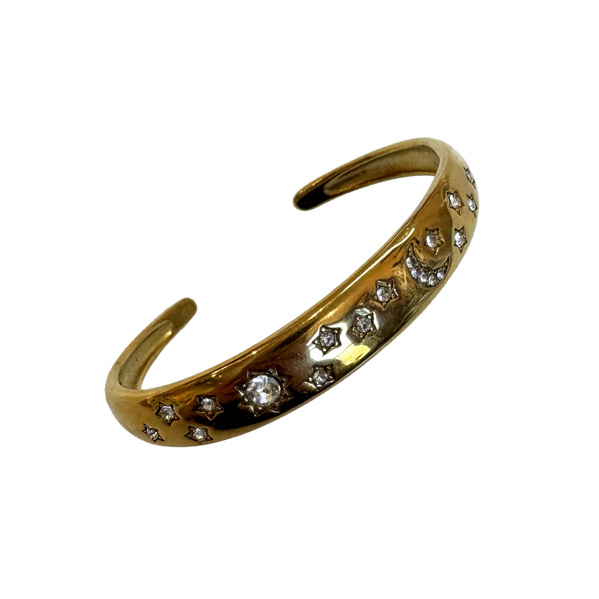 Celestial Dome Stainless Steel Bangle