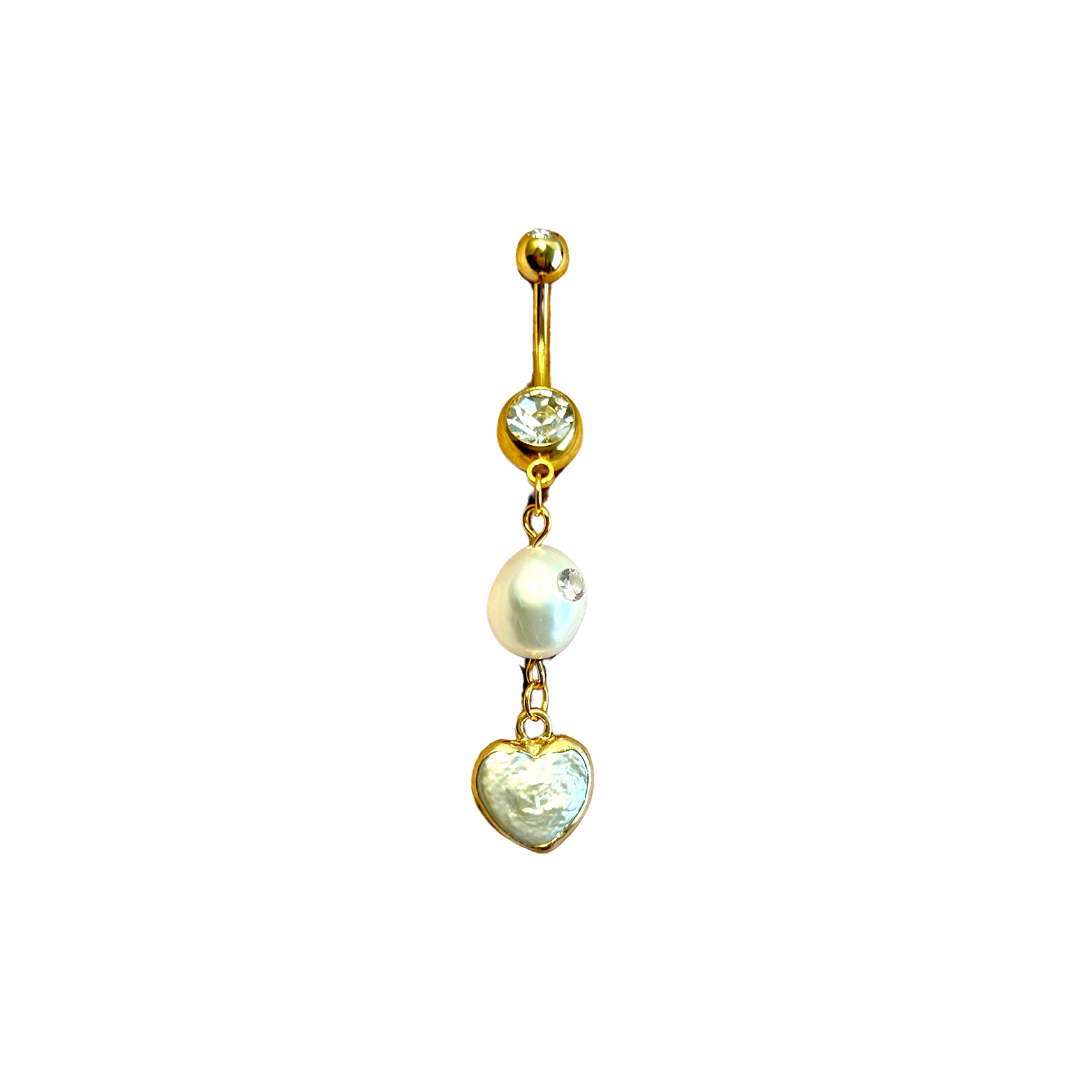 Oceanna Freshwater Pearl Belly Ring