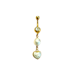 Load image into Gallery viewer, Oceanna Freshwater Pearl Belly Ring
