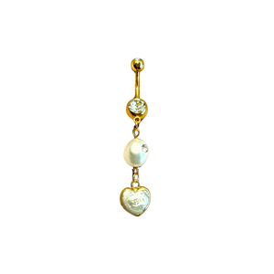 Oceanna Freshwater Pearl Belly Ring