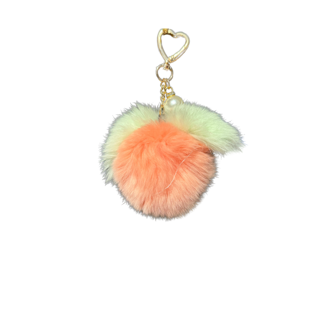 Fluffy Fruit Bag Charm