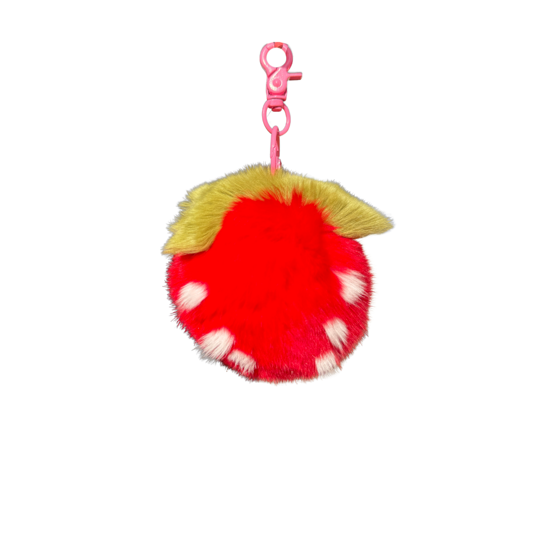 Fluffy Fruit Bag Charm