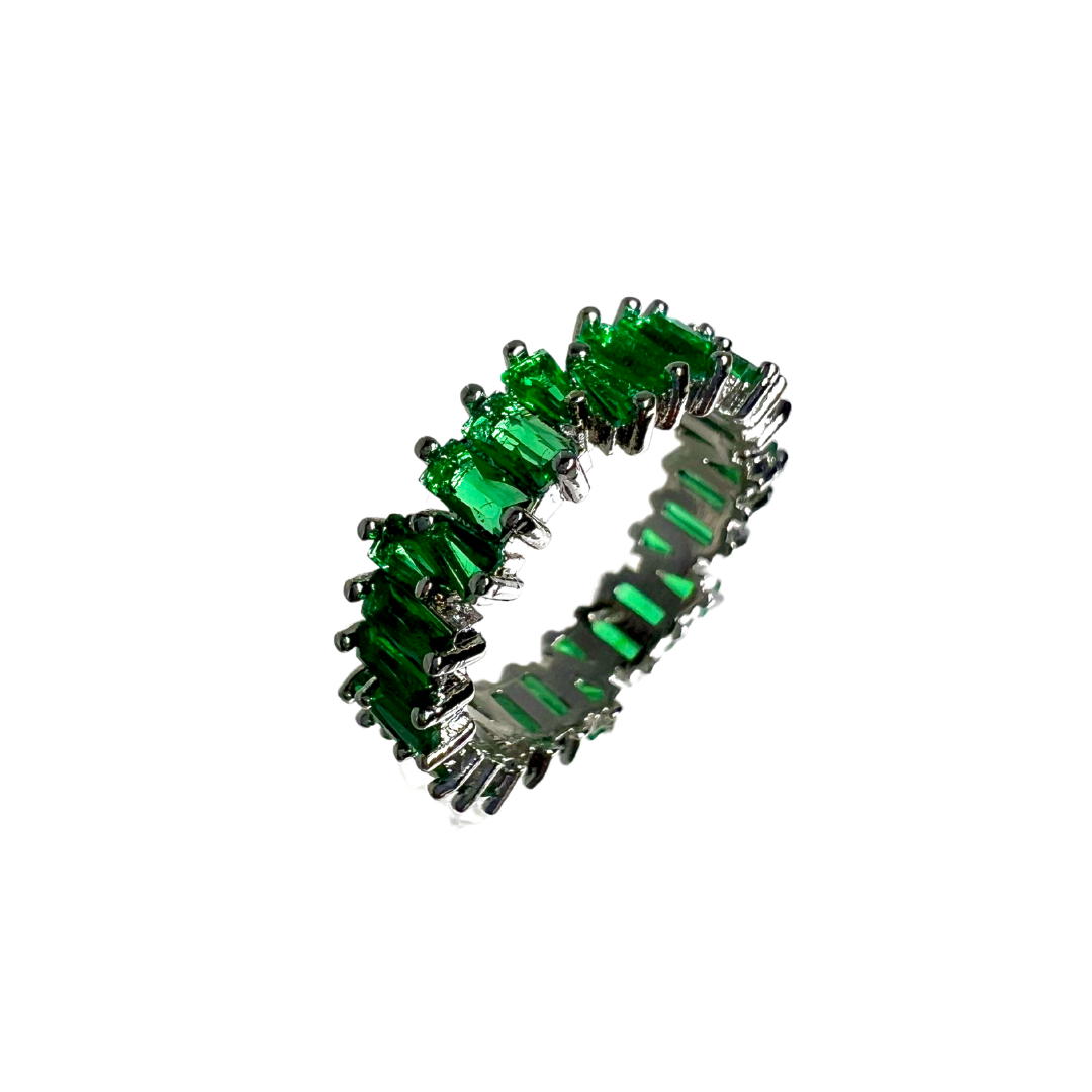 Emerald Full Band Ring