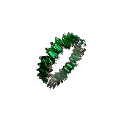 Emerald Full Band Ring