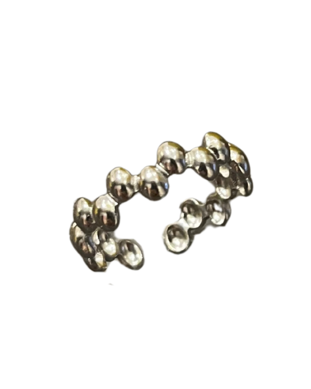 Oval Beaded Ring