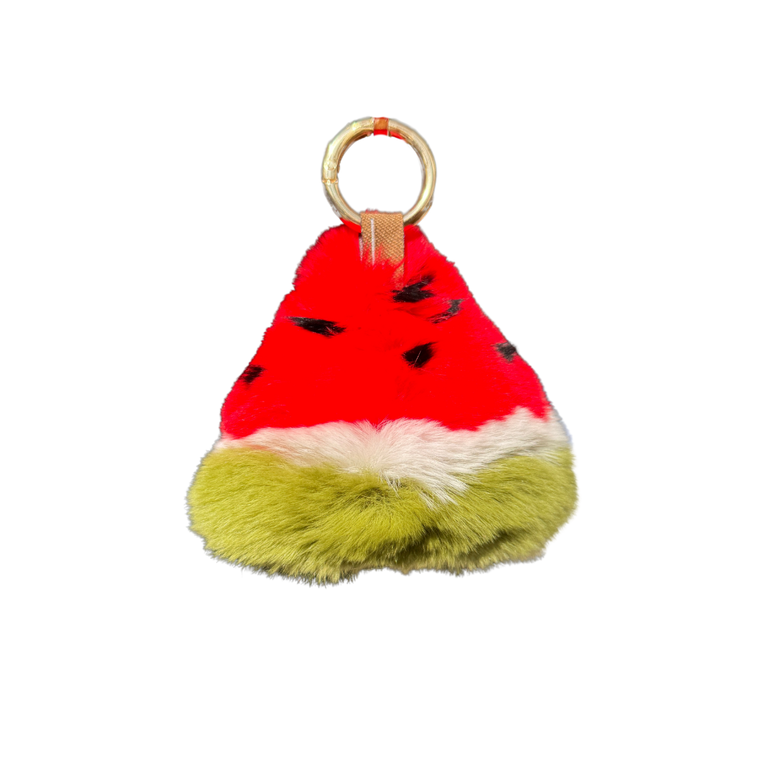 Fluffy Fruit Bag Charm
