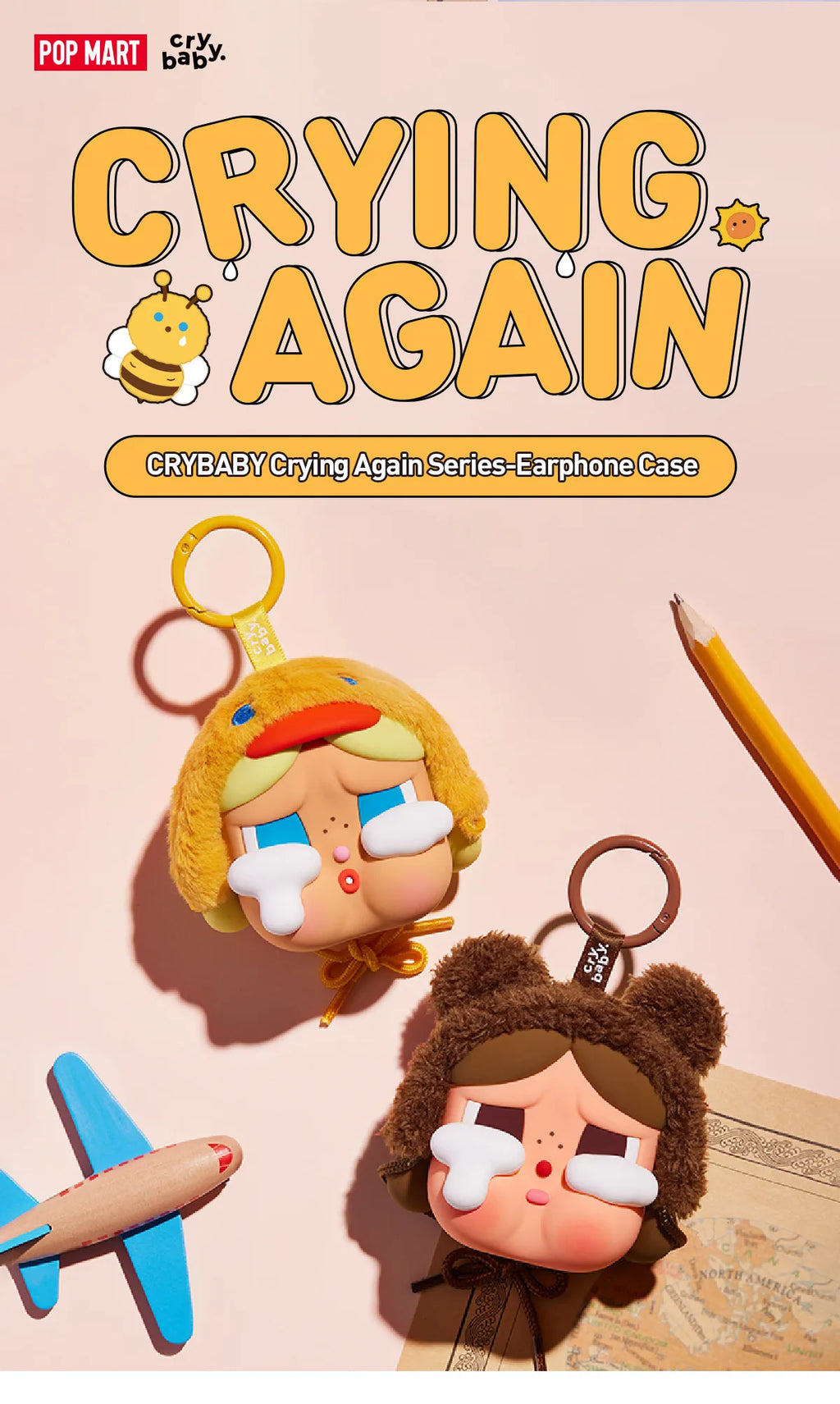 Crybaby Earphone Case (Bear)