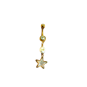 Oceanna Freshwater Pearl Belly Ring