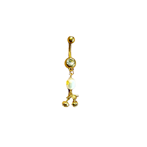 Oceanna Freshwater Pearl Belly Ring