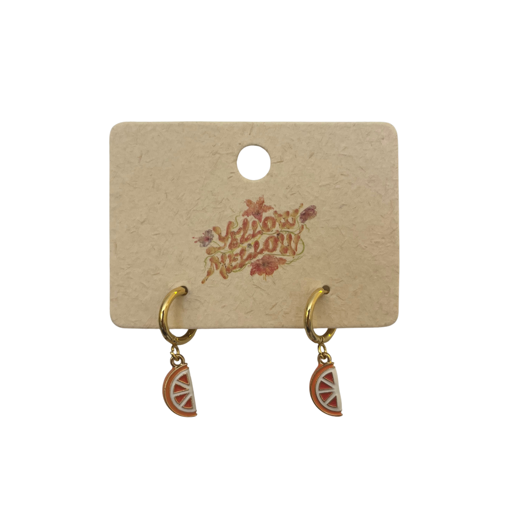 Orange Earrings