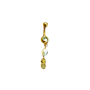 Oceanna Freshwater Pearl Belly Ring