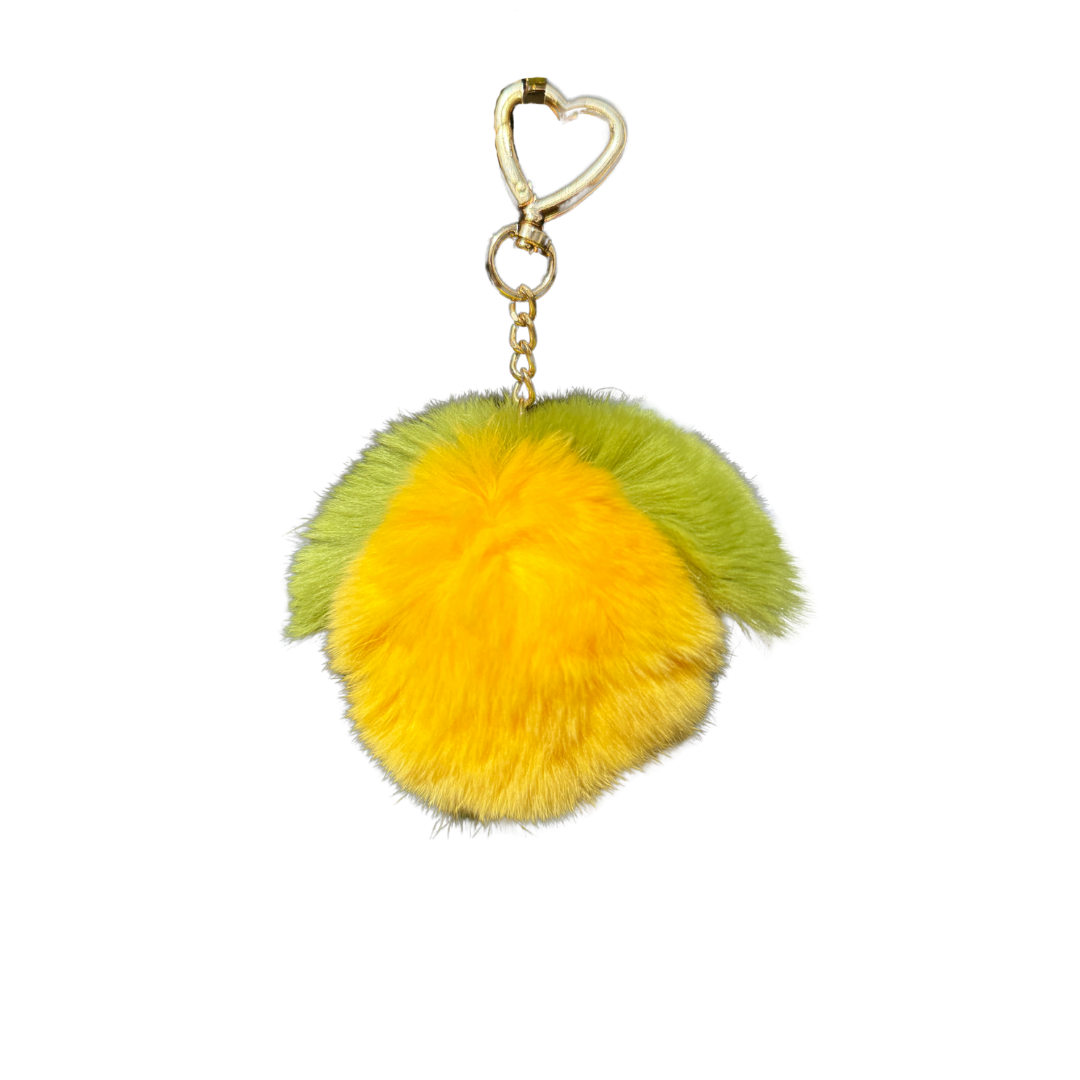 Fluffy Fruit Bag Charm