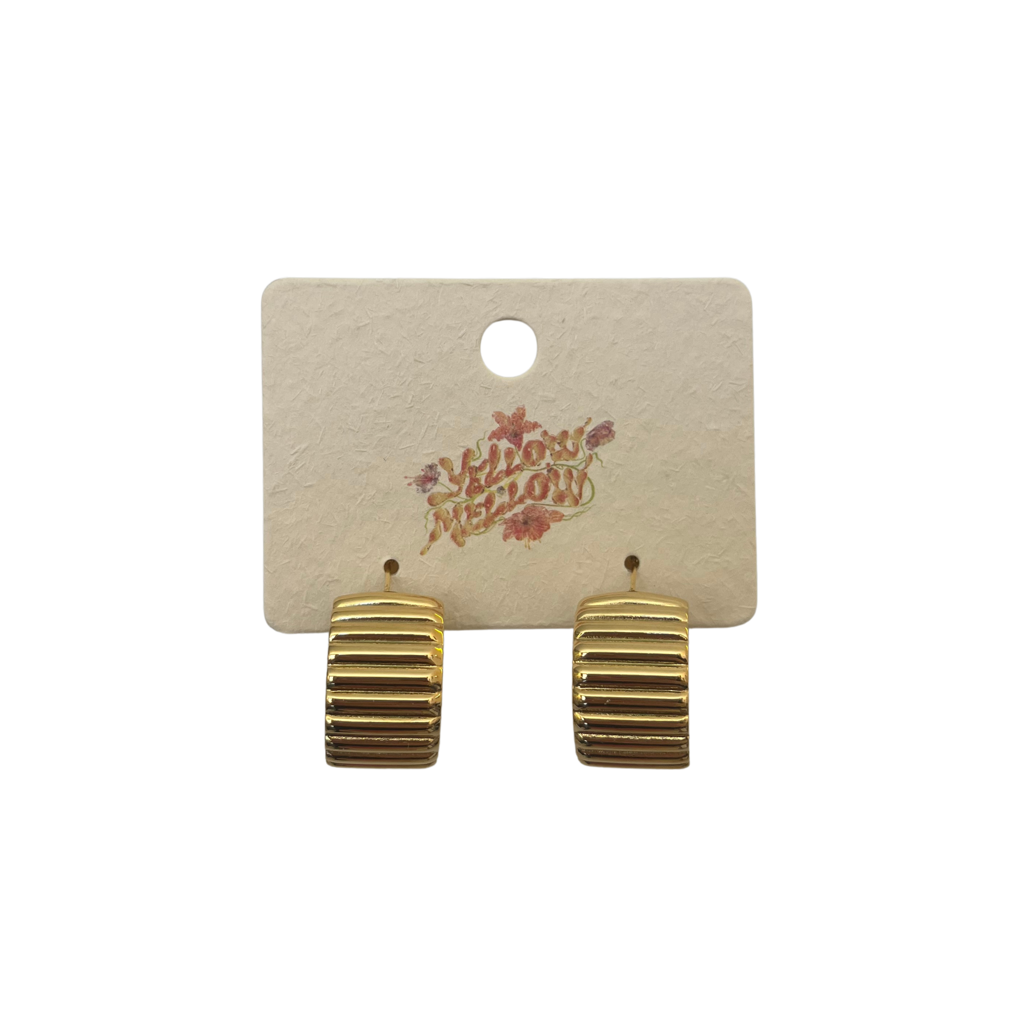 Medium Gold Hoop Earrings